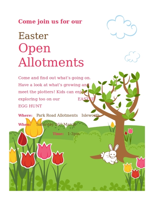 easter allotment event